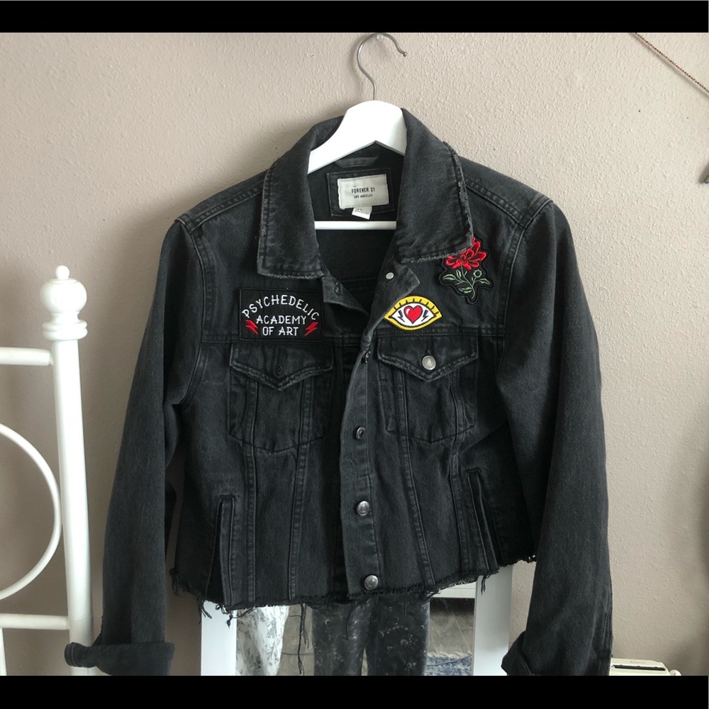 Jean Patch Jacket - image 1